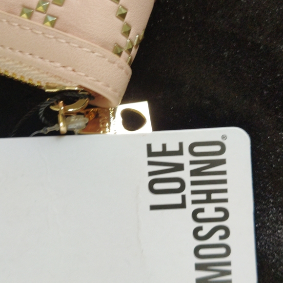 Brand new Love Moschino studded light pink wallet - Picture 3 of 7